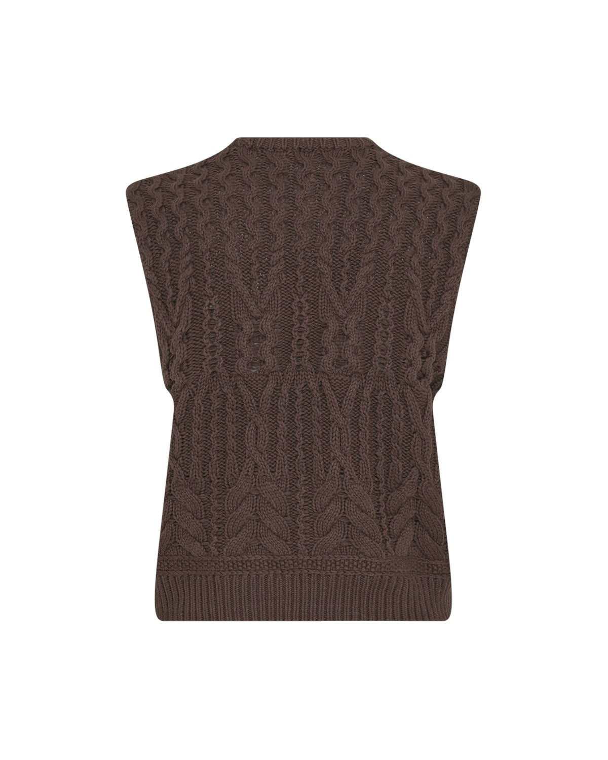 MschMarisela Vest - hot fudge