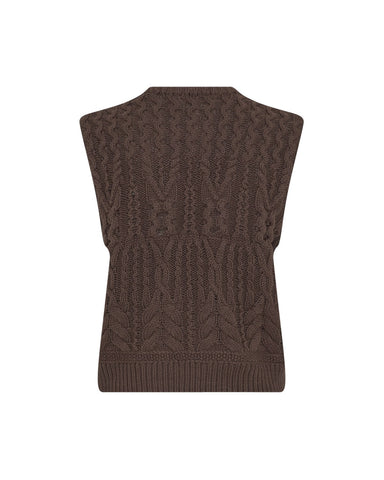 MschMarisela Vest - hot fudge