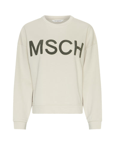 MschMela Briena MSCH Sweatshirt - oatmeal/l wreat