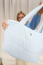 MSCHSasja shopper - blue/white