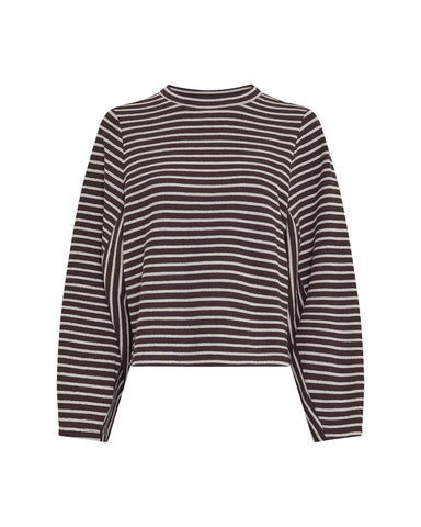 MschSofia sweatshirt stp - mole/oatmeal