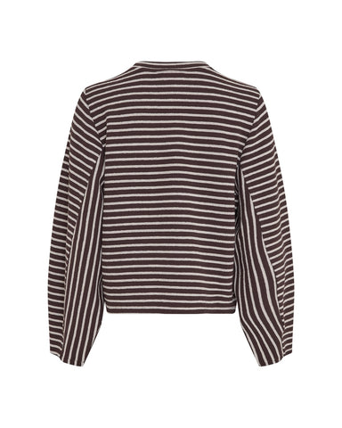 MschSofia sweatshirt stp - mole/oatmeal