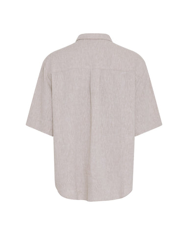 MschViana Ginia 3/4 shirt - sand melange