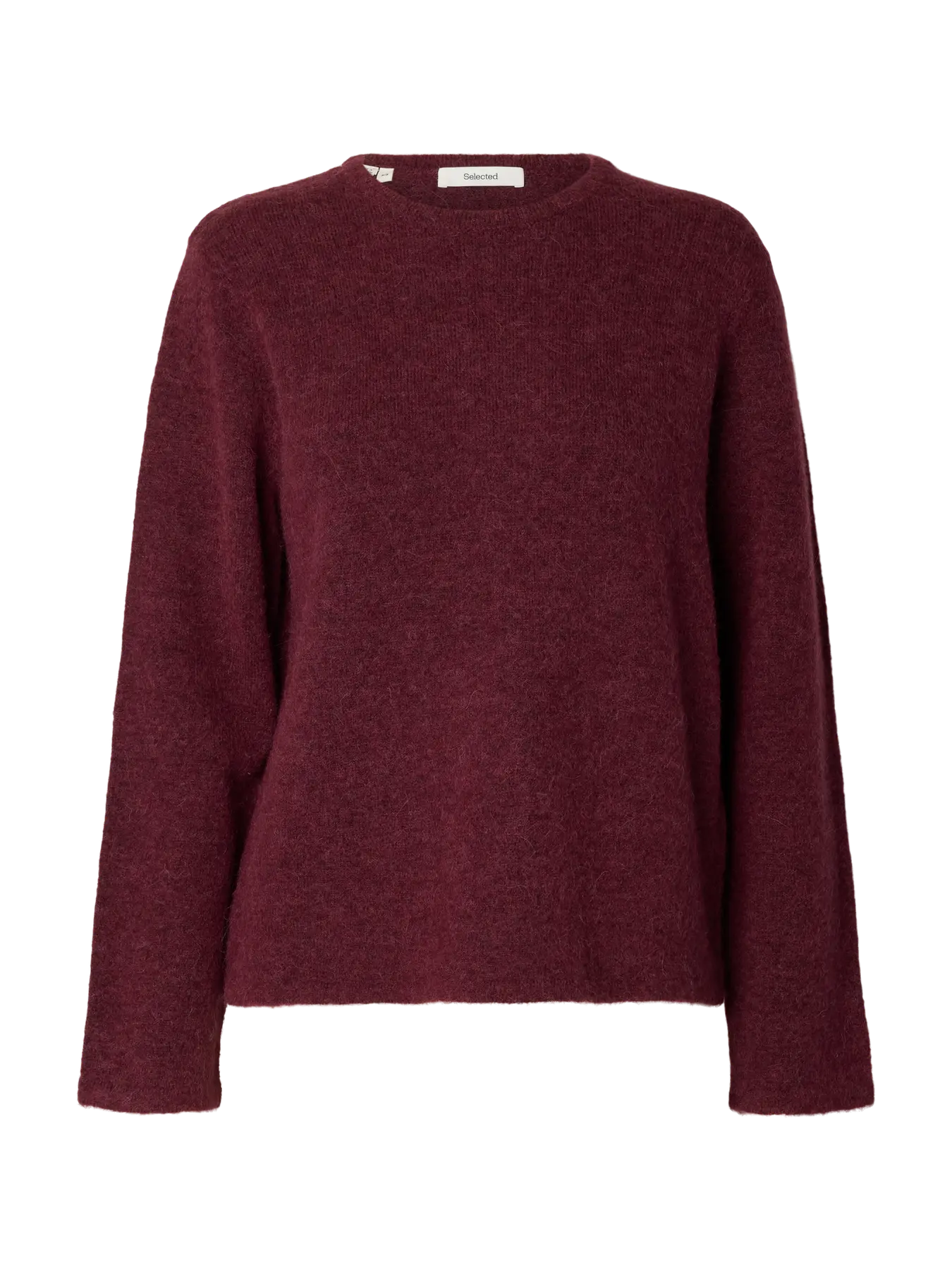 Slwlulu ls knit - Tawny port