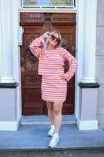 Knitted crochet mini skirt JOYCE