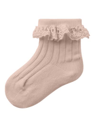 NBFFREJA SOCK LIL - Rose Dust