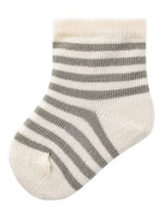 Nbmelove stripe sock lil - Dried sage