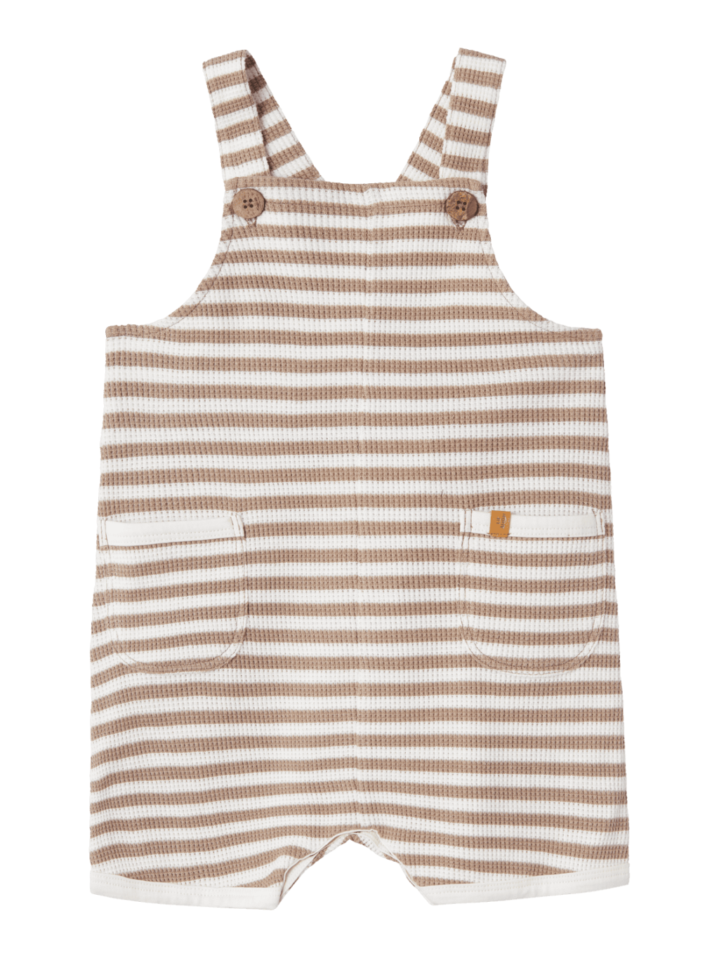 Nbmjonas short loose overall - mocha meringue