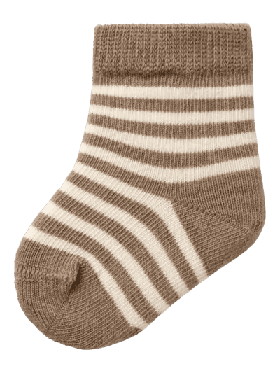 Nbmelove stripe sock lil - birch