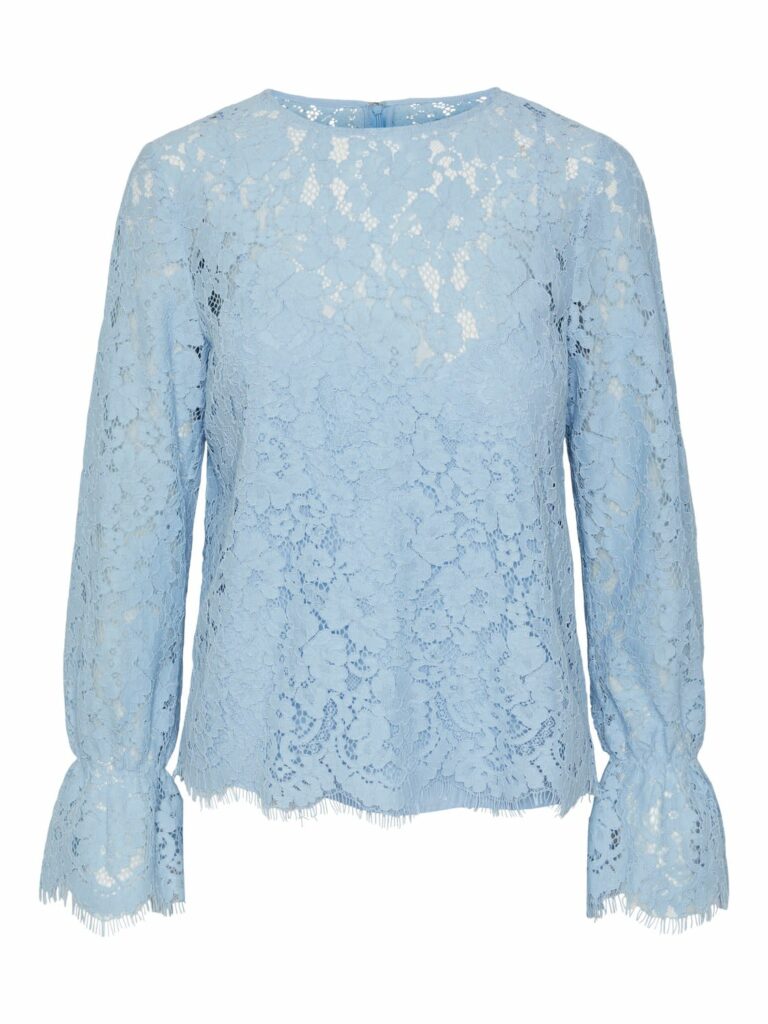 Yasperla ls lace top s. noos - clear sky