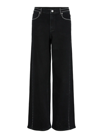 YASNoelle HW studded jeans