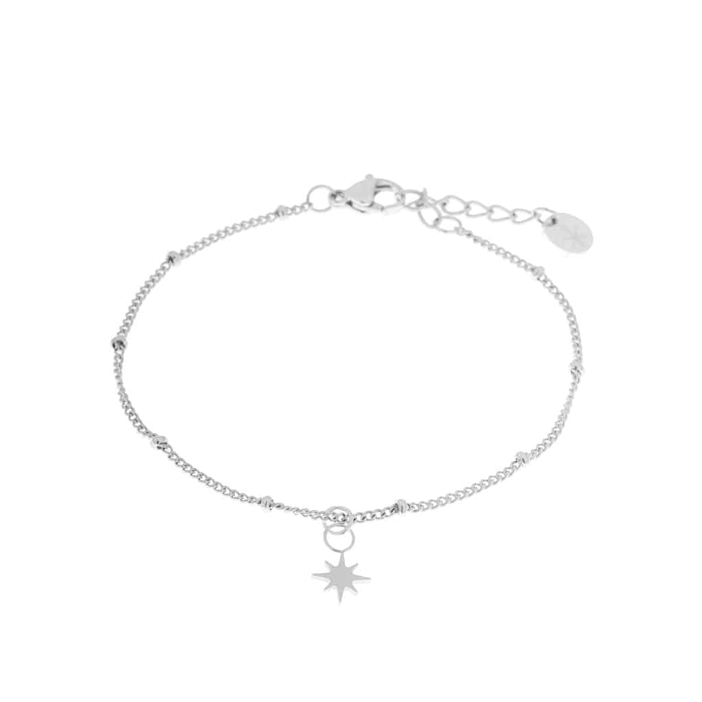 Star bracelet silver