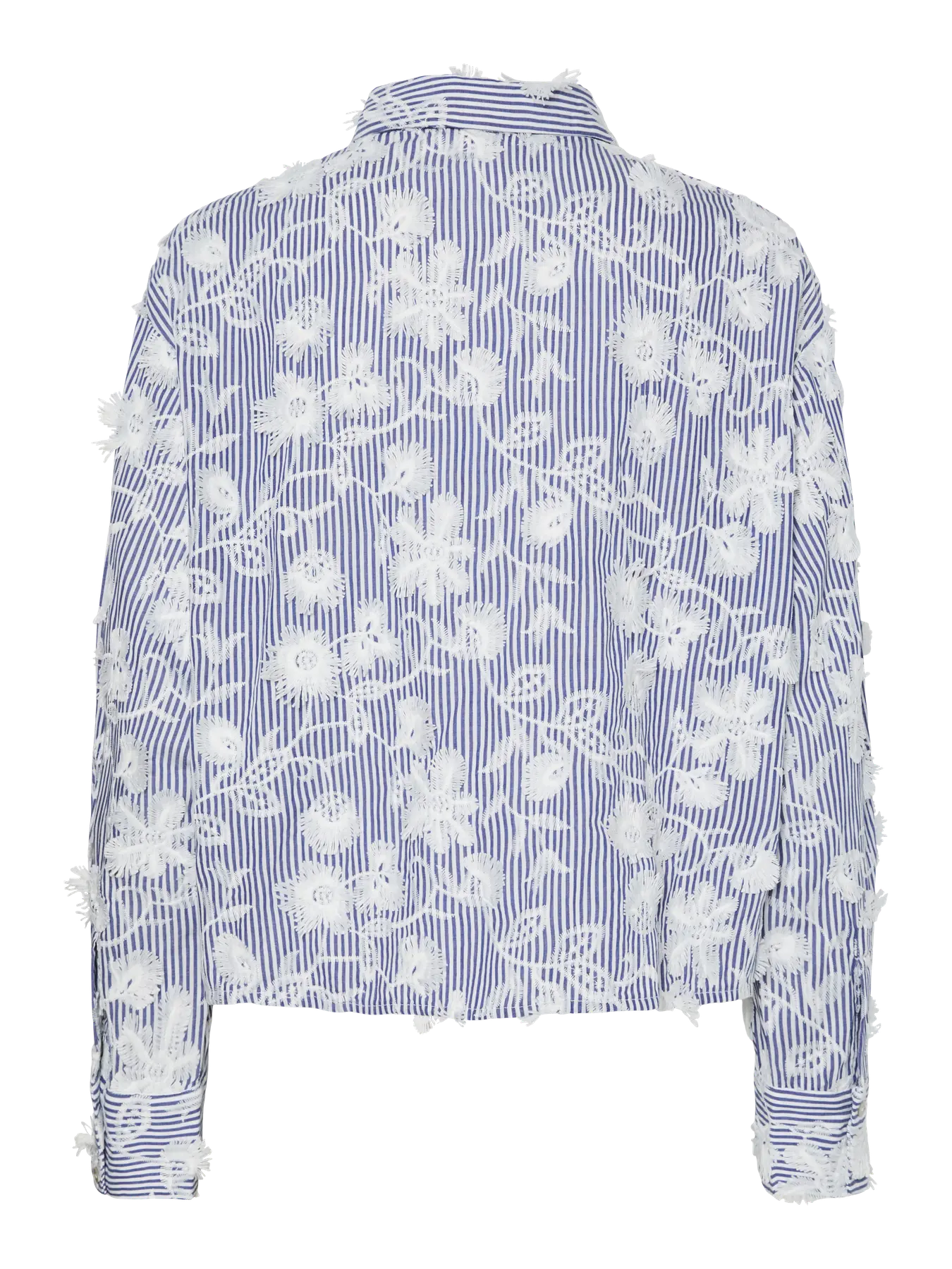 Yasmemly ls shirt - navy blazer - star white details