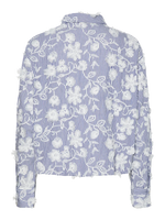 Yasmemly ls shirt - navy blazer - star white details