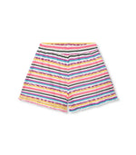 Stripped knit short Miel - multi color