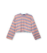 Stripped cropped top Lola - multi color