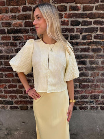 Yasminu 2/4 short top - French vanille
