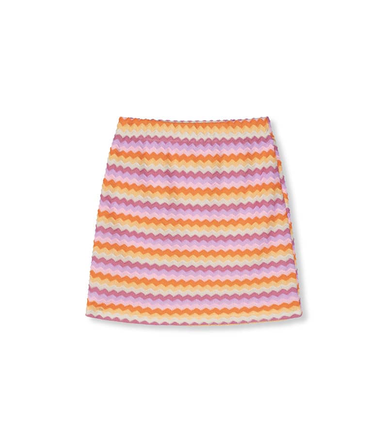 Knitted crochet mini skirt JOYCE