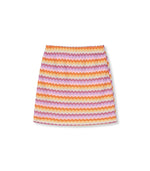 Knitted crochet mini skirt JOYCE