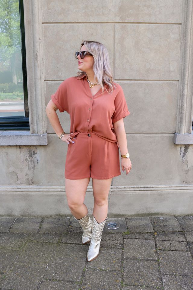 Blouse Charlee - Rust