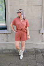 Blouse Charlee - Rust