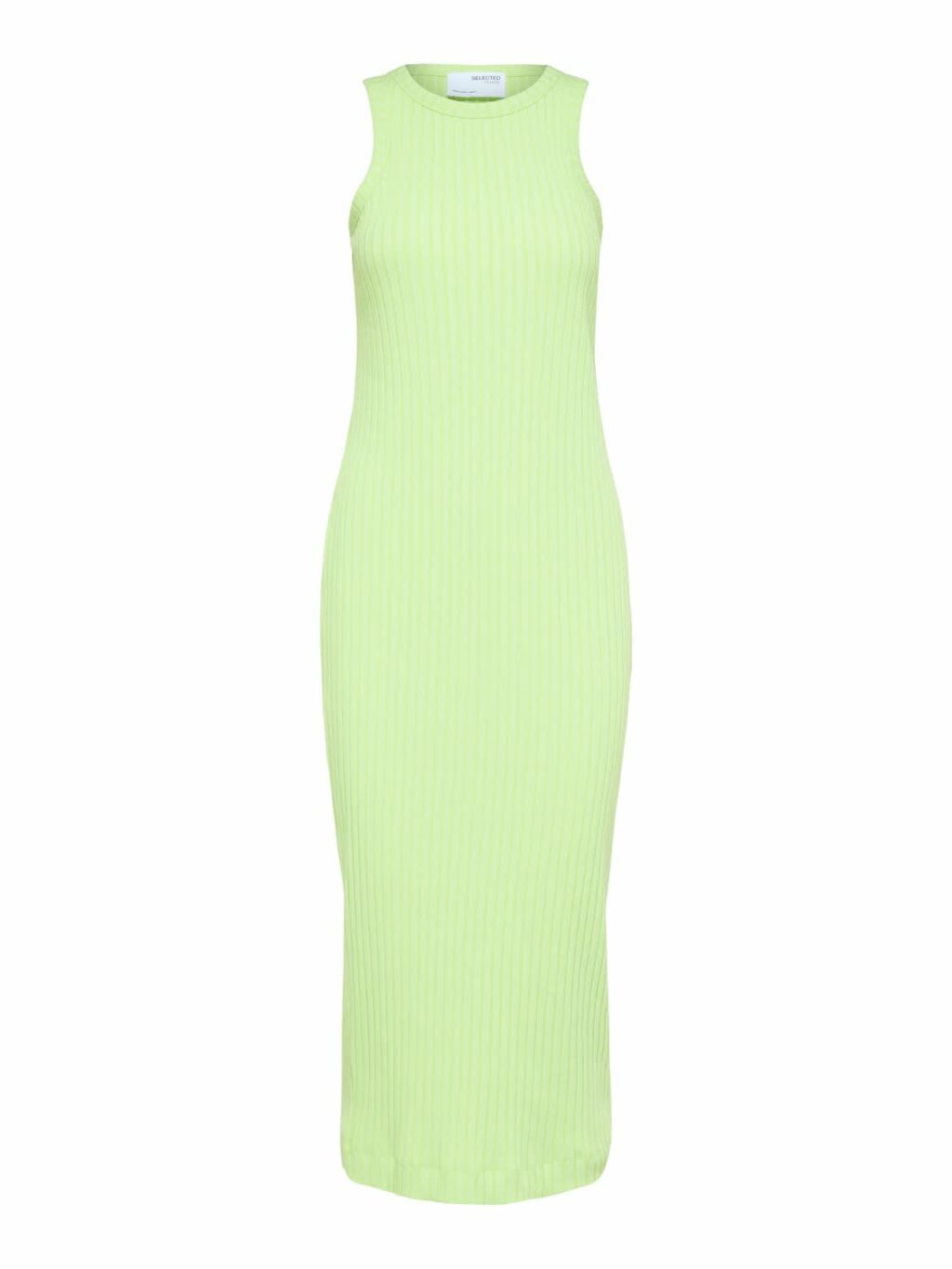 slfada sl midi dress - sharp green