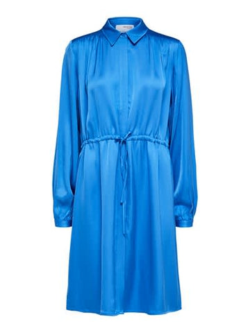 slfthea ls short dress - nebulas blue