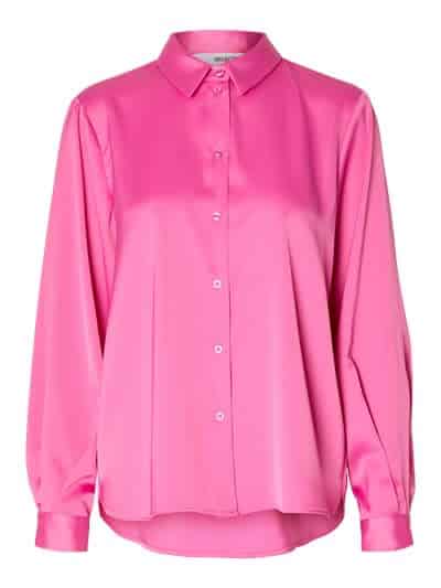 Slftalia franziska ls shirt - phlox pink