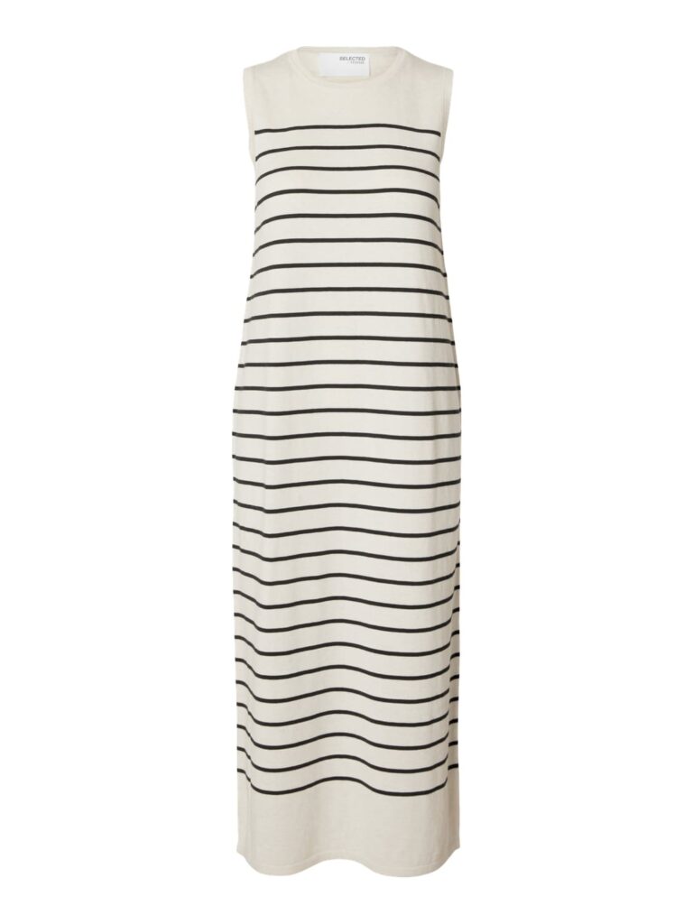 Slfberga sl knit dress - Birch