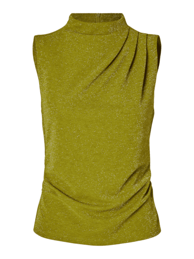 Slfmarwa high neck top - cardamom seed