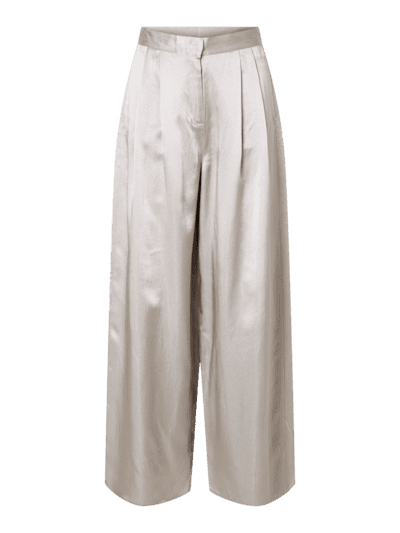Slfselena hw wide pant - dove