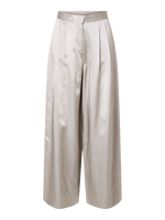 Slfselena hw wide pant - dove