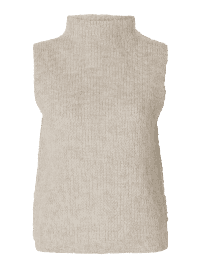 Slfemili sl knit high neck - birch