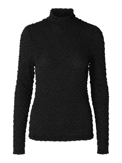 Slftimmi high neck top - black