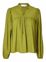 Slfkaterine ls tie top - cardamom seed
