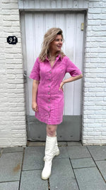 Yasvioletta 2/4 denim dress - Liatris