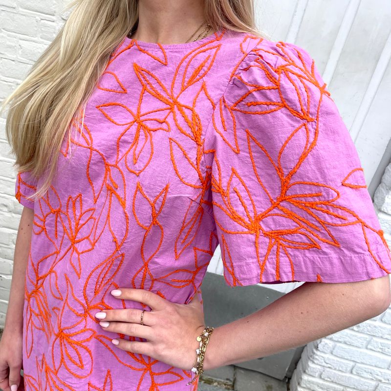 Yasconea ss dress - Violet