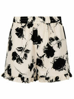 Short Harlow - black/white print