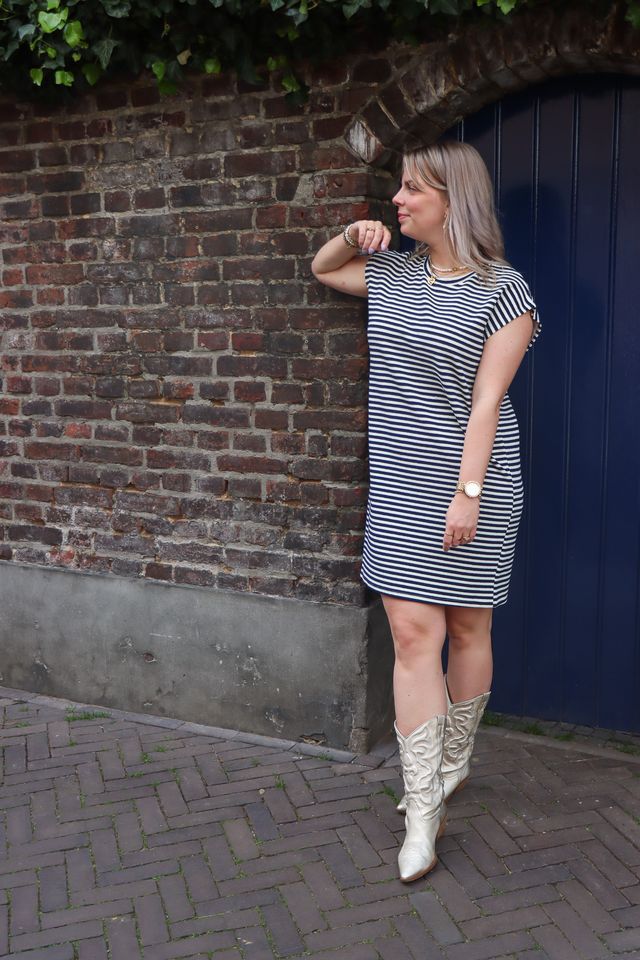 Dress Annalisa - Navy
