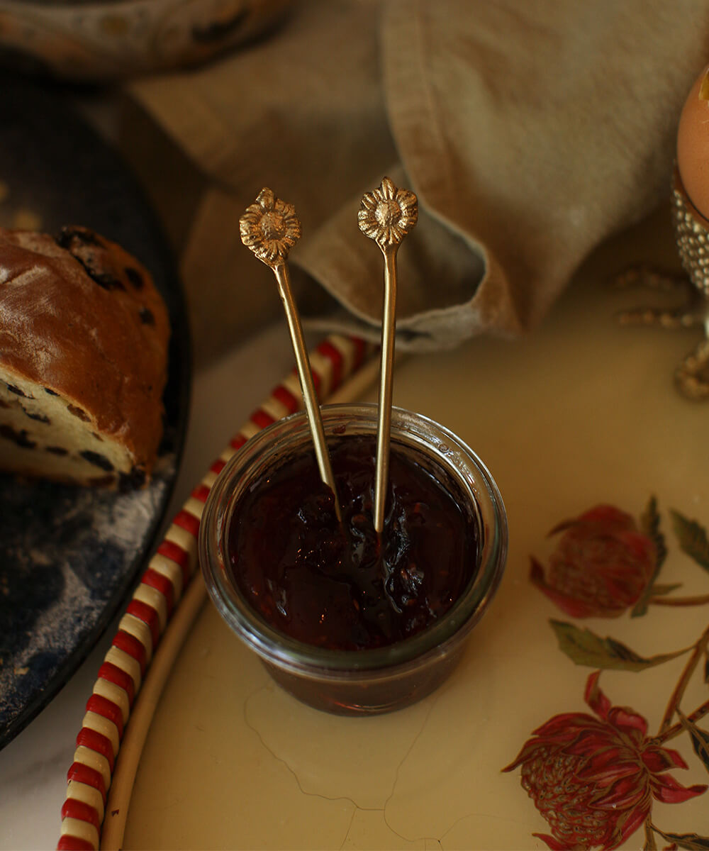 Sunny sunflower teaspoon