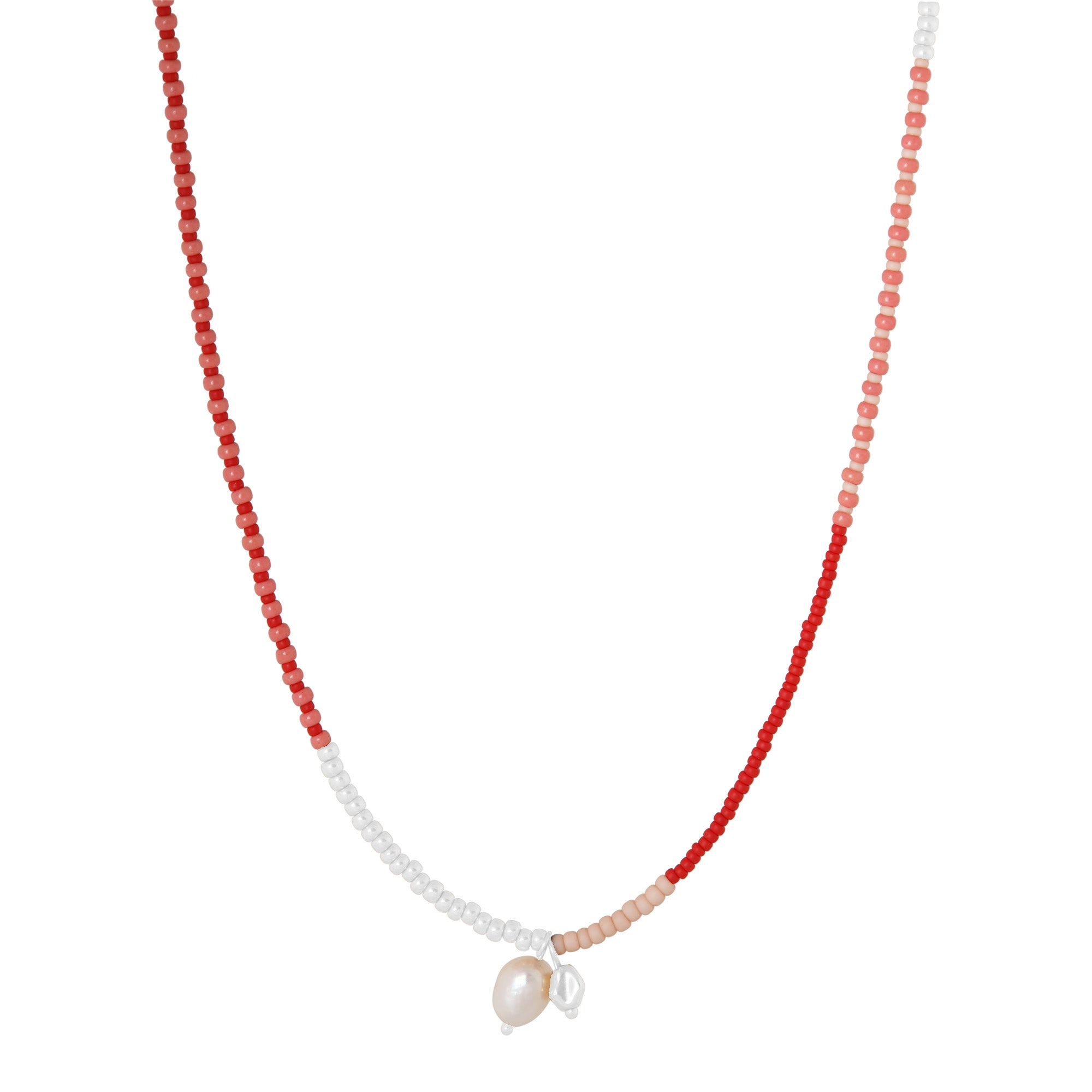 Tropical treasure necklace silver