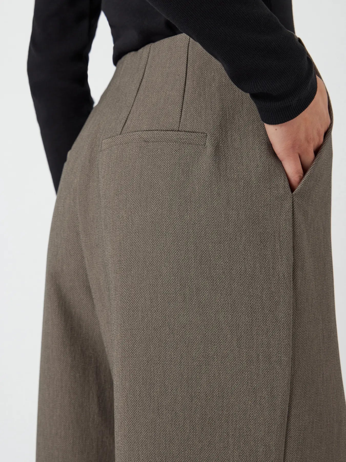 Yasreemaj hw pant noos - grey melange