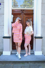 Knitted crochet mini skirt JOYCE