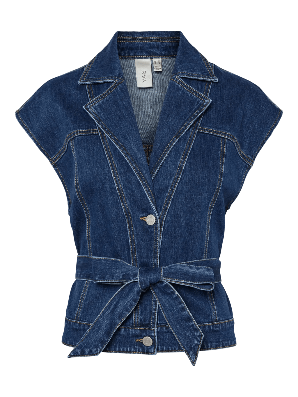 YASLIRA sl denim waistcoat