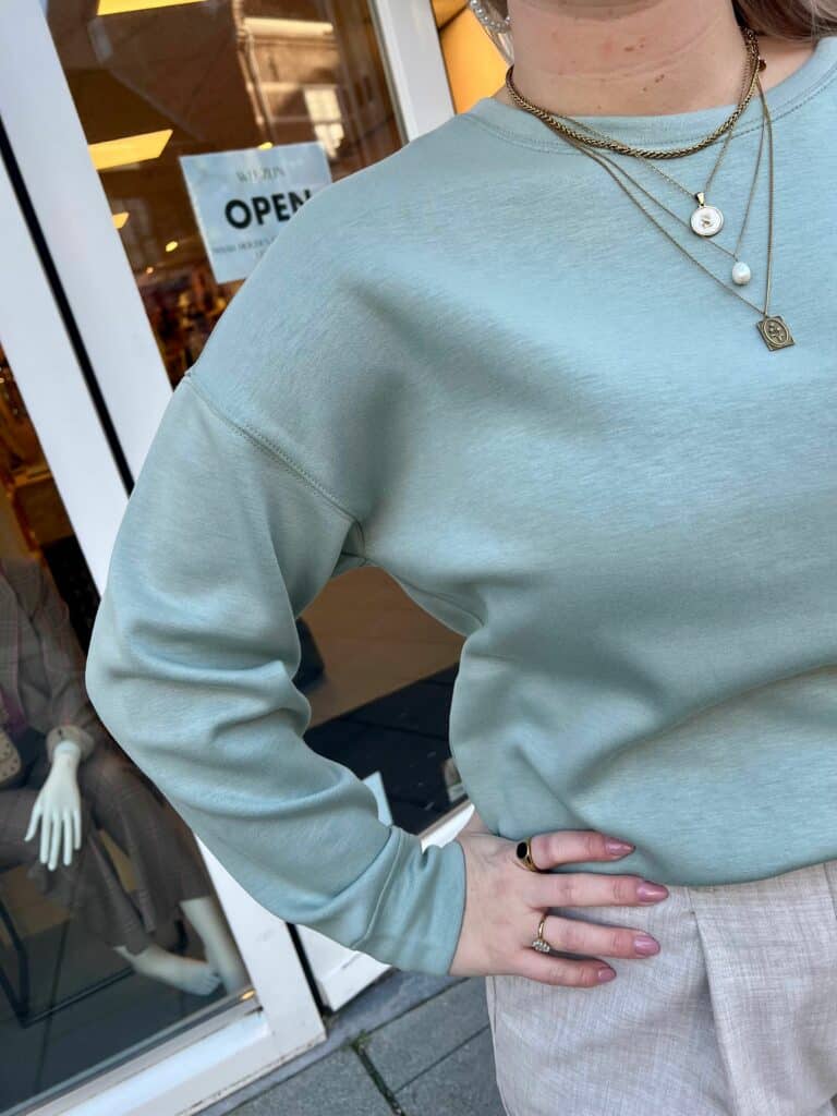 MSCHIma Q Sweatshirt - Green milieu