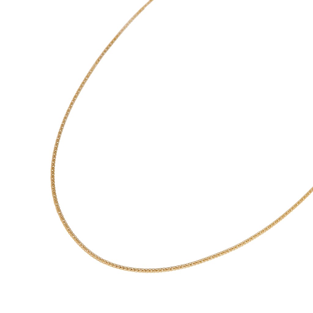 Infinity necklace gold