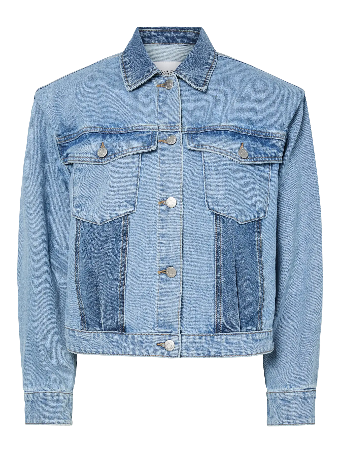 Yasfaro ls denim jacket s. - light blue denim