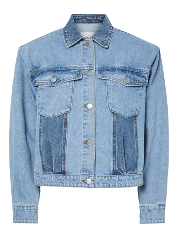 Yasfaro ls denim jacket s. - light blue denim