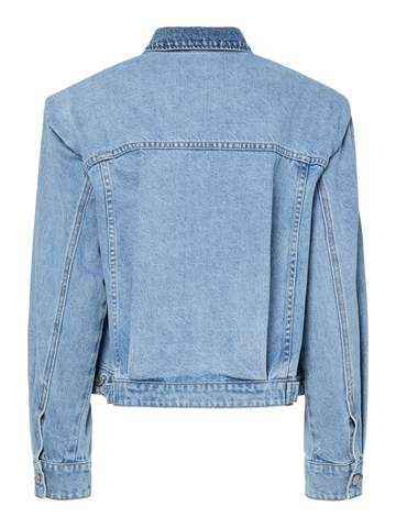 Yasfaro ls denim jacket s. - light blue denim