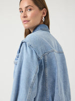 Yasfaro ls denim jacket s. - light blue denim